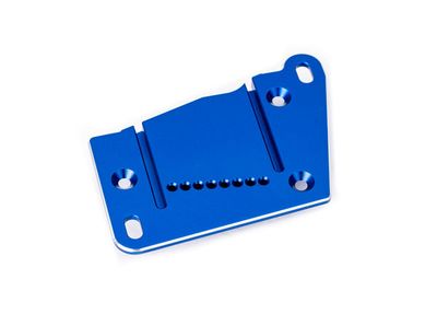 TRA10263-BLUE, Traxxas Maxx Slash 6S Aluminum Motor Mount Cap (Blue)