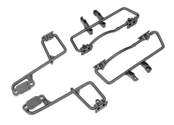 TRA10417, Traxxas Slash Modified Body Cage Set (Front &amp; Rear) (fits #10411 body)