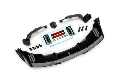 TRA10513, Traxxas 4-Tec Drift Ford Mustang Rear Diffuser &amp; Supports