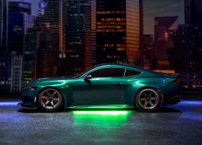 Traxxas LED light set, green, complete (underbody) (fits 4-Tec 2.0 or 4-Tec Drift)