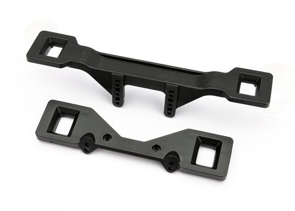 Traxxas Body mounts (front &amp; rear) (for clipless body mounting)