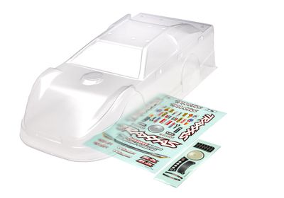 TRA10426, Traxxas Slash® Modified 1/10 RTR 2WD Dirt Oval Body (Clear)