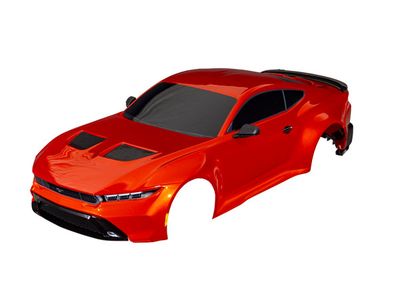 Traxxas Body, Ford Mustang, complete (copper) (painted, decals applied) (includes side mirrors, spoiler, grilles, vents, &amp; clipless mounting)