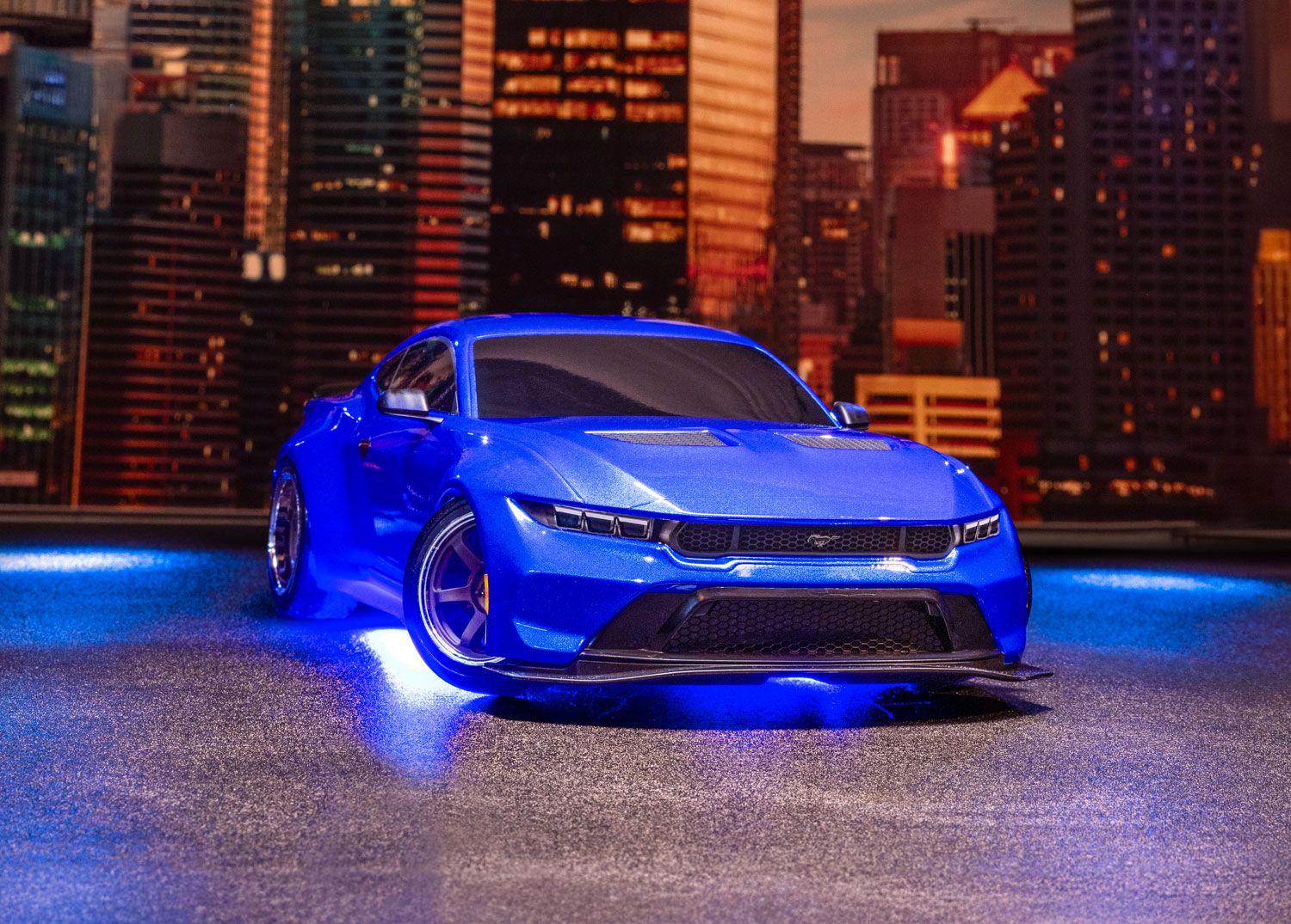 Traxxas LED light set, blue, complete (underbody) (fits 4-Tec 2.0 or 4-Tec Drift)