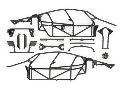 Traxxas Cage, body (complete with assembly hardware) (attaches to #10911 body)