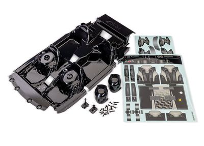 Traxxas Interior, body/ interior accessories/ mounting hardware (attaches to #10911 body)