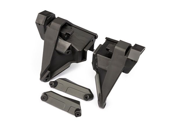 Traxxas Shock tower extensions, rear (left &amp; right)/ mounts (left &amp; right)