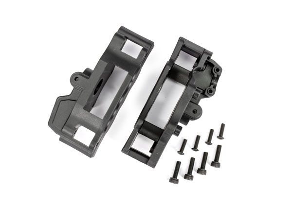 Traxxas Brake calipers, front (left &amp; right)/ 3x10mm CS (4)/ 2.5x8mm BCS (4)