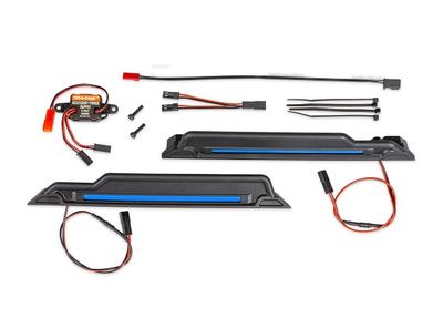 TRA10998-BLUE, Traxxas Pro Scale Sand Car Blue Underbody LED Light Kit