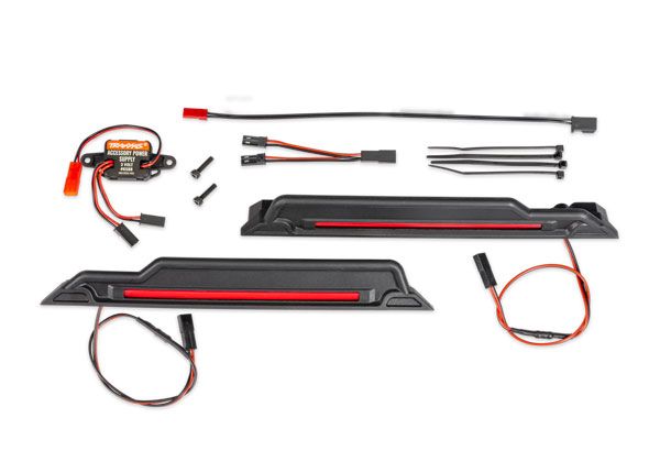 TRA10998-RED, Traxxas Pro Scale Sand Car Red led Underbody Light Kit