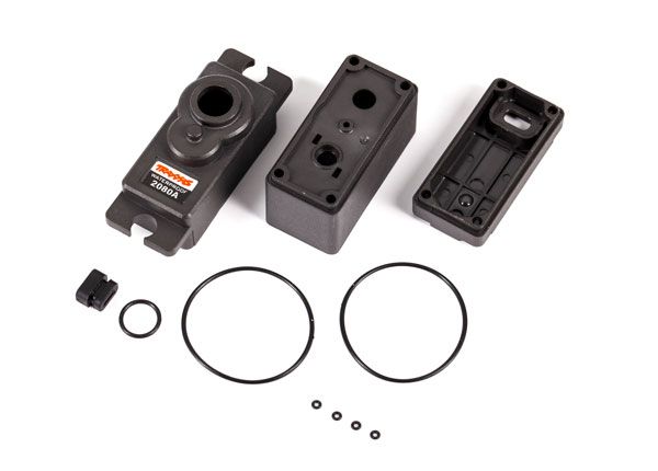 Traxxas Servo case/ gaskets (for 2080R metal gear, micro, waterproof servo)