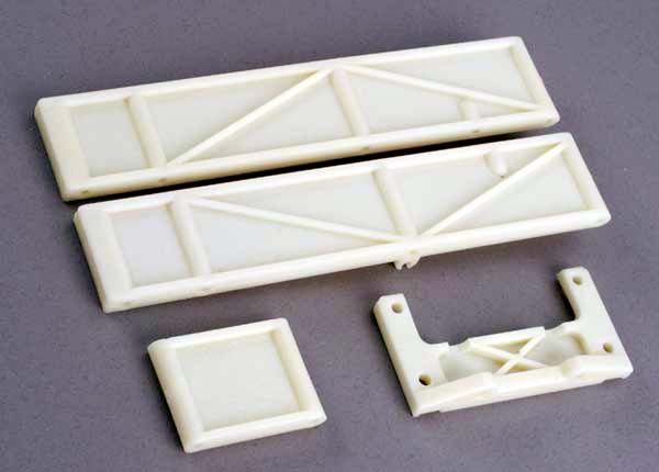 Traxxas Battery box set (2-sides/ 1-front/1-rear battery box connector)