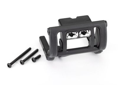Traxxas Wheelie bar mount/ 3x40 BCS (1)/ 3x30 BCS (1)/ 3x12 BCS (1) (for LED light kit installation)