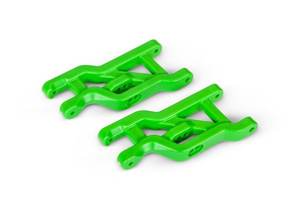Traxxas Suspension arms, green, front, heavy duty (2) (requires #3632 series caster block and #3640 screw pin set)