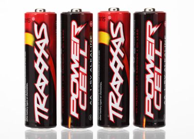 TRA2914, Traxxas Power Cell AA Alkaline Batteries (4)
