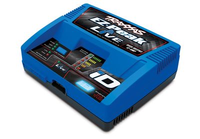 TRA2971, Traxxas EZ-Peak Live Multi-Chemistry Battery Charger w/Auto iD (4S/12A/100W)