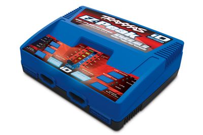 TRA2990, Traxxas EZ-Peak 3S &quot;Completer Pack&quot; Dual Battery Charger w/Two Power Cell Batteries (5000mAh)