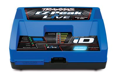 TRA2971, Traxxas EZ-Peak Live Multi-Chemistry Battery Charger w/Auto iD (4S/12A/100W)