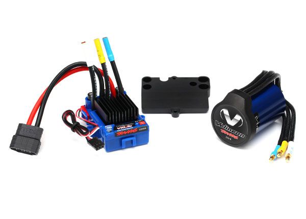 TRA3350R, Traxxas Velineon VXL-3S Waterproof Brushless Power System Combo (3500Kv)