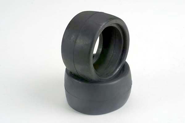 Traxxas Tires, street slicks (rear) (2)