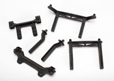 TRA3619, Traxxas Adjustable Front/Rear Body Mount Set (Monster Jam)