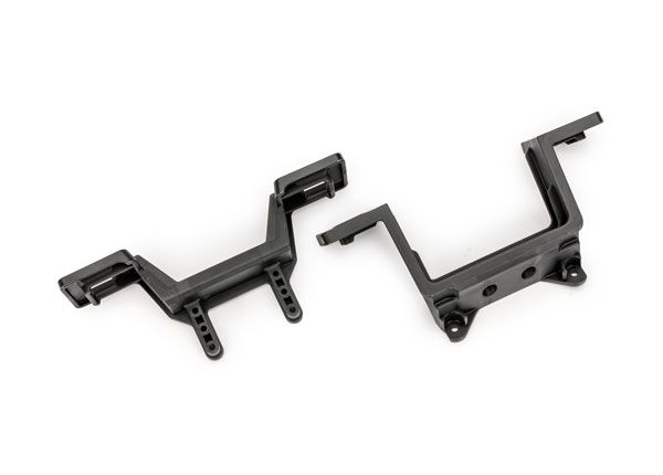 Traxxas Body mounts, front &amp; rear (for clipless body mounting)
