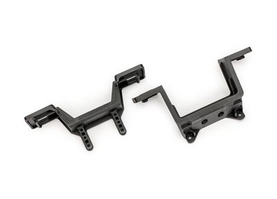Traxxas Body mounts, front &amp; rear (for clipless body mounting)