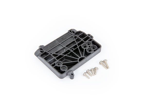TRA3626R, Traxxas ESC/Receiver Long Chassis Mounting Plate