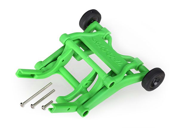 Traxxas Wheelie bar, assembled (green) (fits SlashÔøΩ, StampedeÔøΩ, RustlerÔøΩ, BanditÔøΩ series)