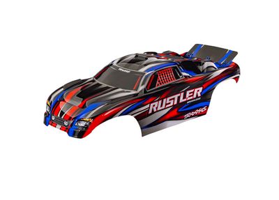 Traxxas Body, Rustler (also fits Rustler VXL), red