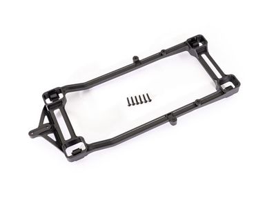 Traxxas Body support (with front &amp; rear latches)/ 2.6x15mm BCS (6) (for clipless body mounting)