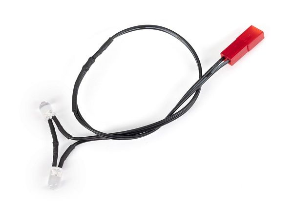 Traxxas LED light harness, rear (requires #2477 wheelie bar mount)