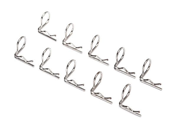 TRA3935, Traxxas Angled Body Clips (90-degrees) (10)