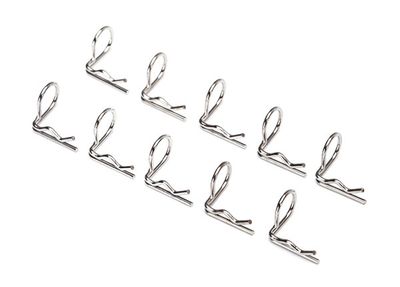 TRA3935, Traxxas Angled Body Clips (90-degrees) (10)