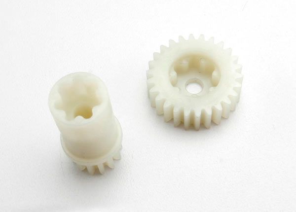 Traxxas Gear set, wide ratio (1st speed gear 26T, 13T input gear)
