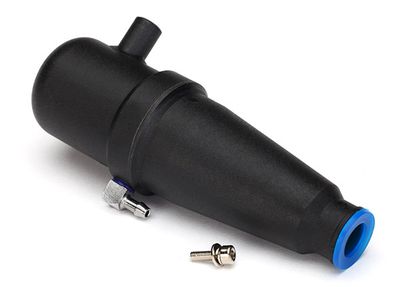 Traxxas Tuned pipe, assembled (N.RustlerÔøΩ, N-4TecÔøΩ, N.Sport style) Requires coupler (#5246 for TRXÔøΩ 2.5) or (4451 for Pro.15)