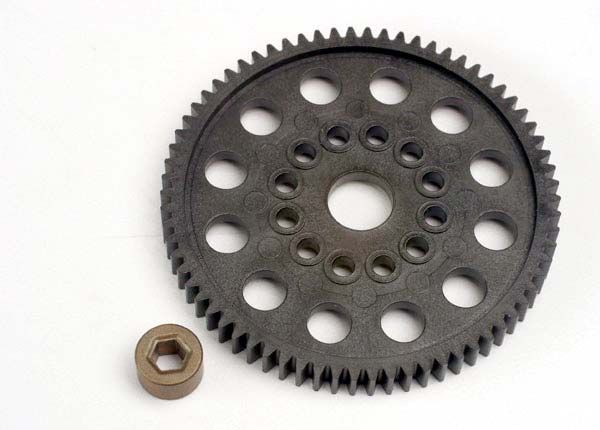 Traxxas 4470 Engranaje De 70 Dientes Paso 32 Con Casquillo – Pieza Original Para RC