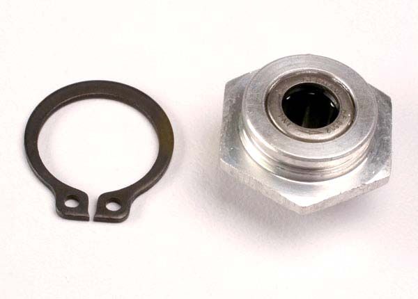 Traxxas Gear hub assembly, 1st/one-way bearing/ snap ring