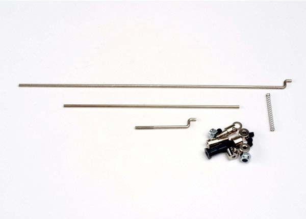 TRA5168, Traxxas Slide carb linkage set (throttle link, brake link, and hardware)