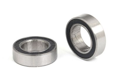 Traxxas Ball bearings, black rubber sealed (6x10x3mm) (2)