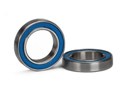 Traxxas Ball Bearing, blue rubber sealed (15x24x5) (2)