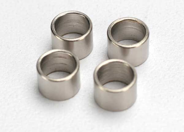 TRA5149, Traxxas Spacers, steel (Jato twin-spoke wheels, front) (4)