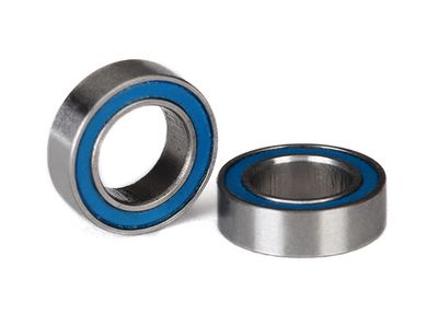 Traxxas Ball bearings, blue rubber sealed (6x10x3mm) (2)