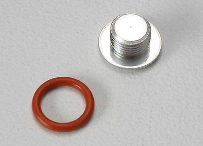 Traxxas End cap, carburetor body/ 6.2x1.2mm O-ring/ (1-each) (TRXÔøΩ 2.5, 2.5R, 3.3)