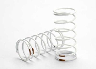 Traxxas Spring, shock (GTR) (rear) (1.0 rate tan) (1 pair)