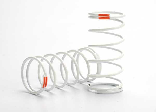 TRA5428, Traxxas Spring, shock (GTR) (front) (0.9 rate orange) (1 pair)