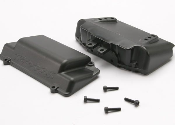 TRA5515X, Traxxas Rear Bumper Battery Box (Jato)