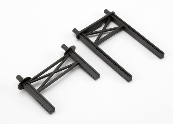 Traxxas Body mount posts, front &amp; rear (tall, for Summit)