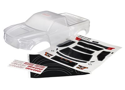 Traxxas Body, 2017 Ford RaptorÔøΩ, heavy duty (clear, requires painting)/decals