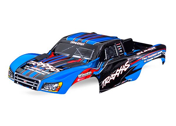 TRA5924-BLUE, Traxxas Skip to the beginning of the images gallery Slash 2WD Blue Clipless Body